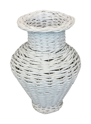 Willow Vase Bottle shape Large 20x39 - White