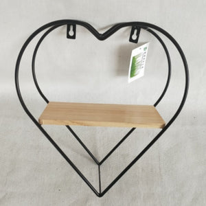 Wall Hanging display rack heart shape - Large