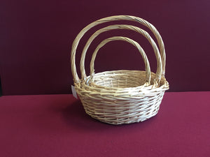 Round Shape Basket 3 in 1 Set - Original (69000000040601 69000000040602 69000000040603)