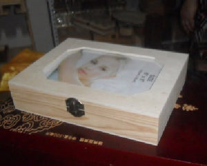 Large Jewelry Box with Photo Frame